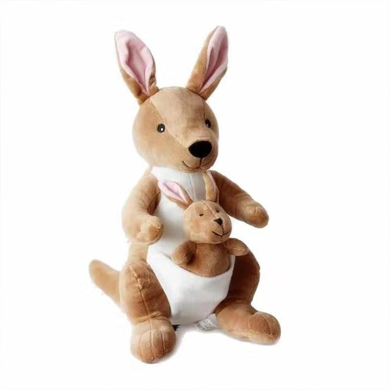 26cm/36cm Cute Creative Mother and Child Kangaroo Doll Plush Toy Soft Animal Stuffed Plush Doll For Baby Gift  BX1310 26cm Official JT Merch