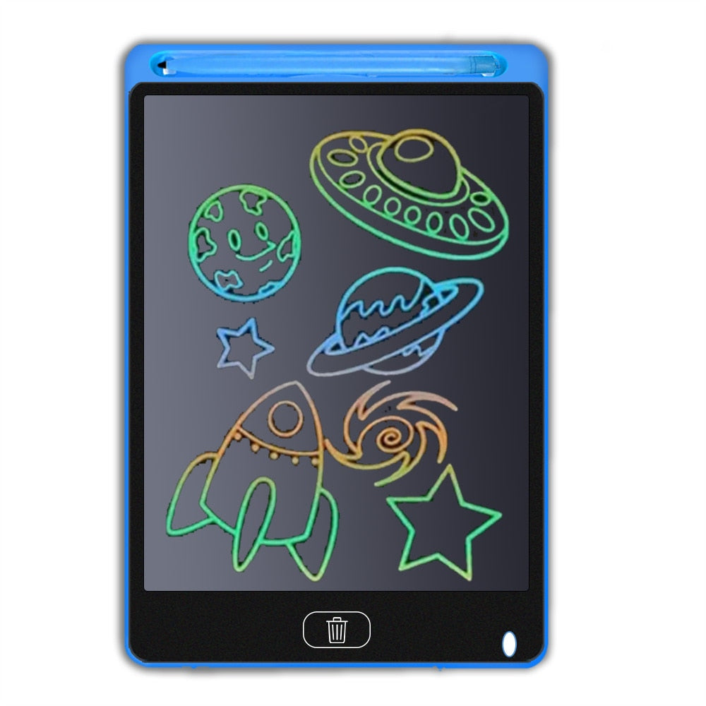 toys for children Electronic Drawing Board LCD Screen Colorful Writing Tablet Digital Graphic Drawing Tablets Handwriting Pad  BX1310 Black Official JT Merch