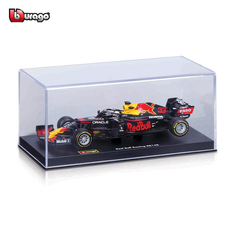 Bburago 1:43 F1 Red Bull Racing RB16b 2021 NO33 Alloy Luxury Vehicle Diecast Cars Model Toy Collection Gift  BX1310 SF21-16 Official JT Merch