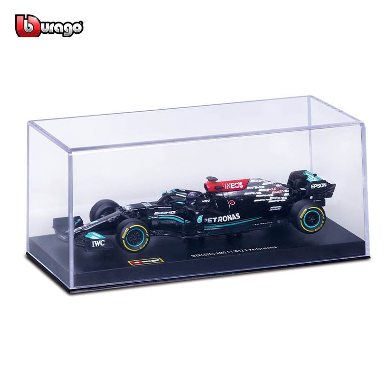 Bburago 1:43 2021 Mercedes-AMG F1 W12 E Performance #44 #77 Alloy Luxury Vehicle Diecast Cars Model Toy Collection Gift  BX1310 SF21-16 Official JT Merch