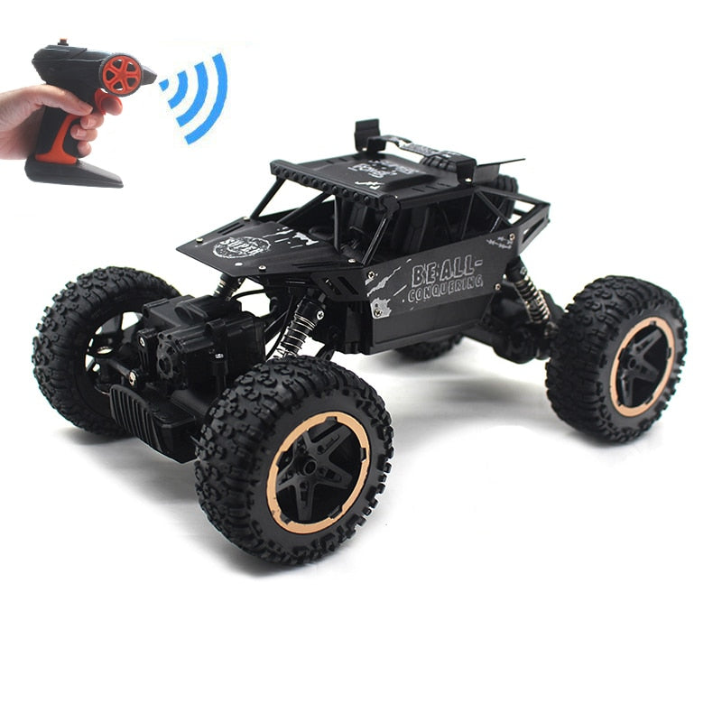 New Arrival 4WD Rock Crawler Off Road RC Car Remote Control Toy Machine On Radio Control 4x4 Drive Car Toys For Boys 5510  BX1310 5512-Black-Kit-1 Official JT Merch
